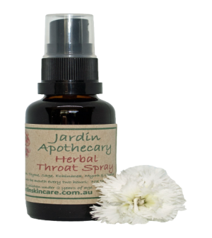 Herbal Throat Spray 30ml | Jardin Skin Care and Apothecary